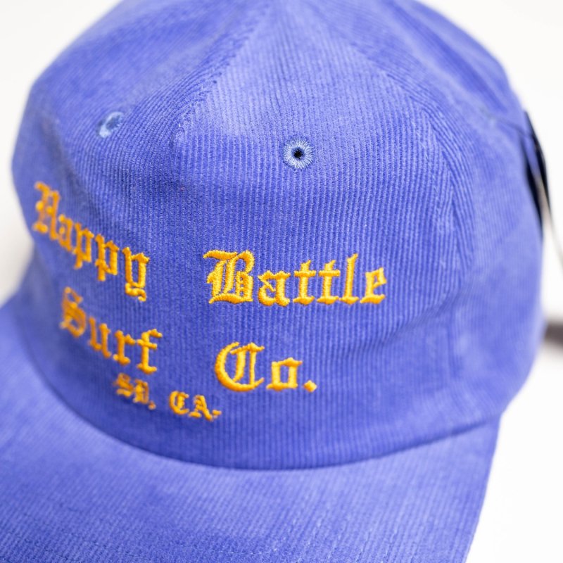 HAPPY BATTLE CORDUROY HAT