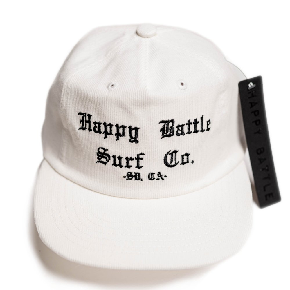 HAPPY BATTLE CORDUROY HAT