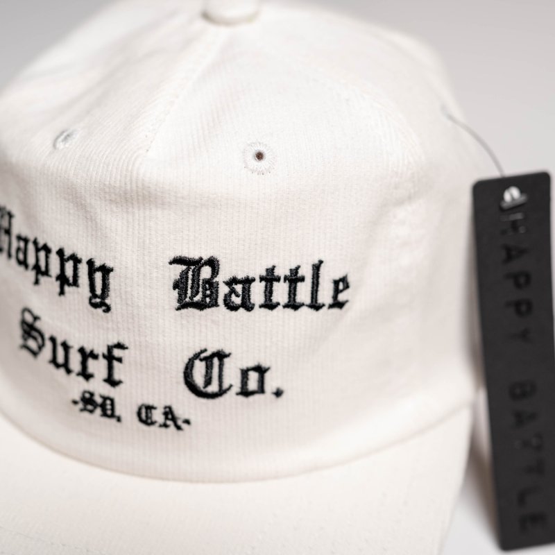 HAPPY BATTLE CORDUROY HAT