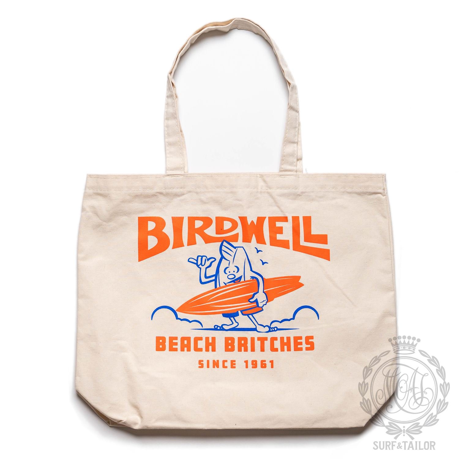 BIRDWELL Surfing Birdie Tote Bag