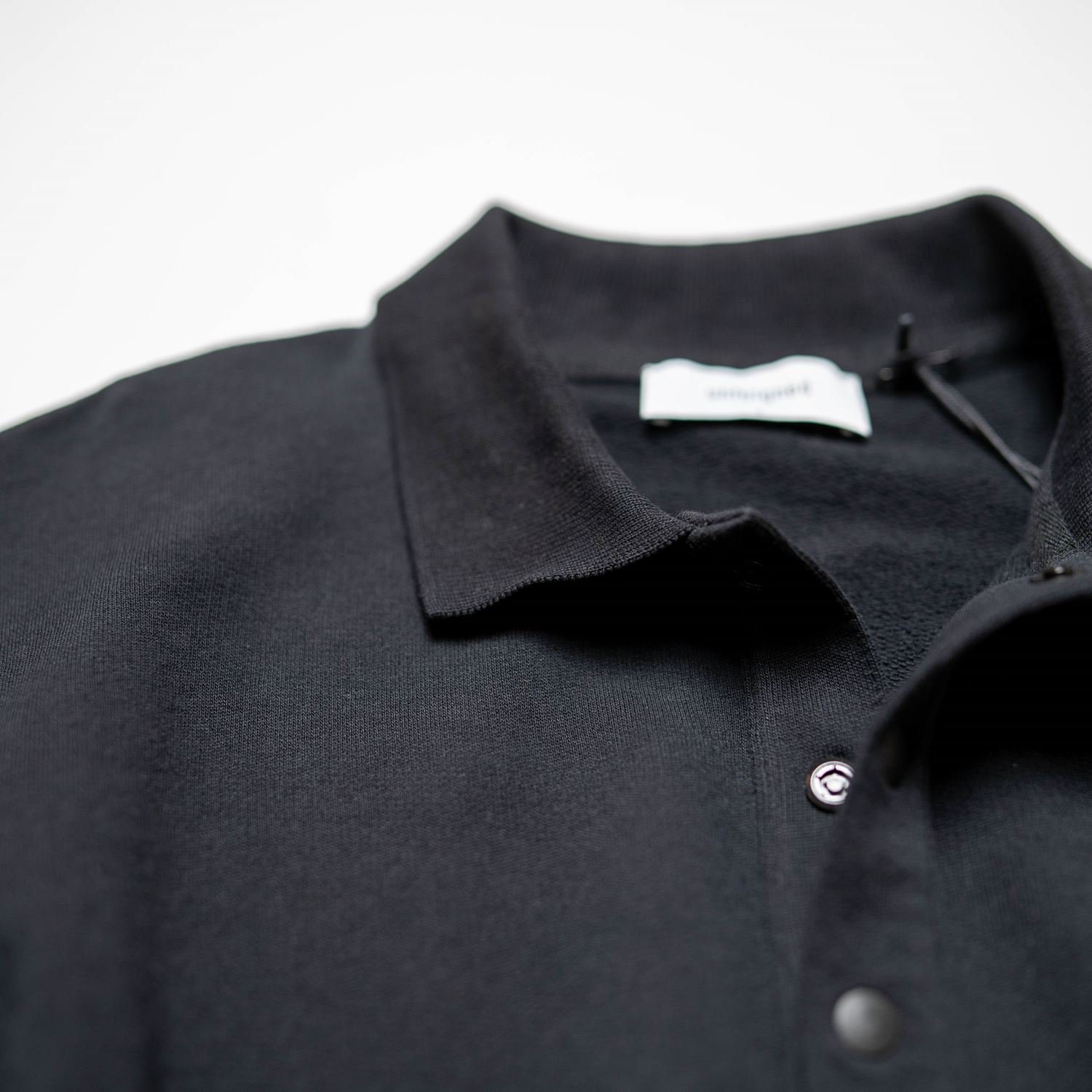 UNFEIGNED OVERSIZE POLO BLACK