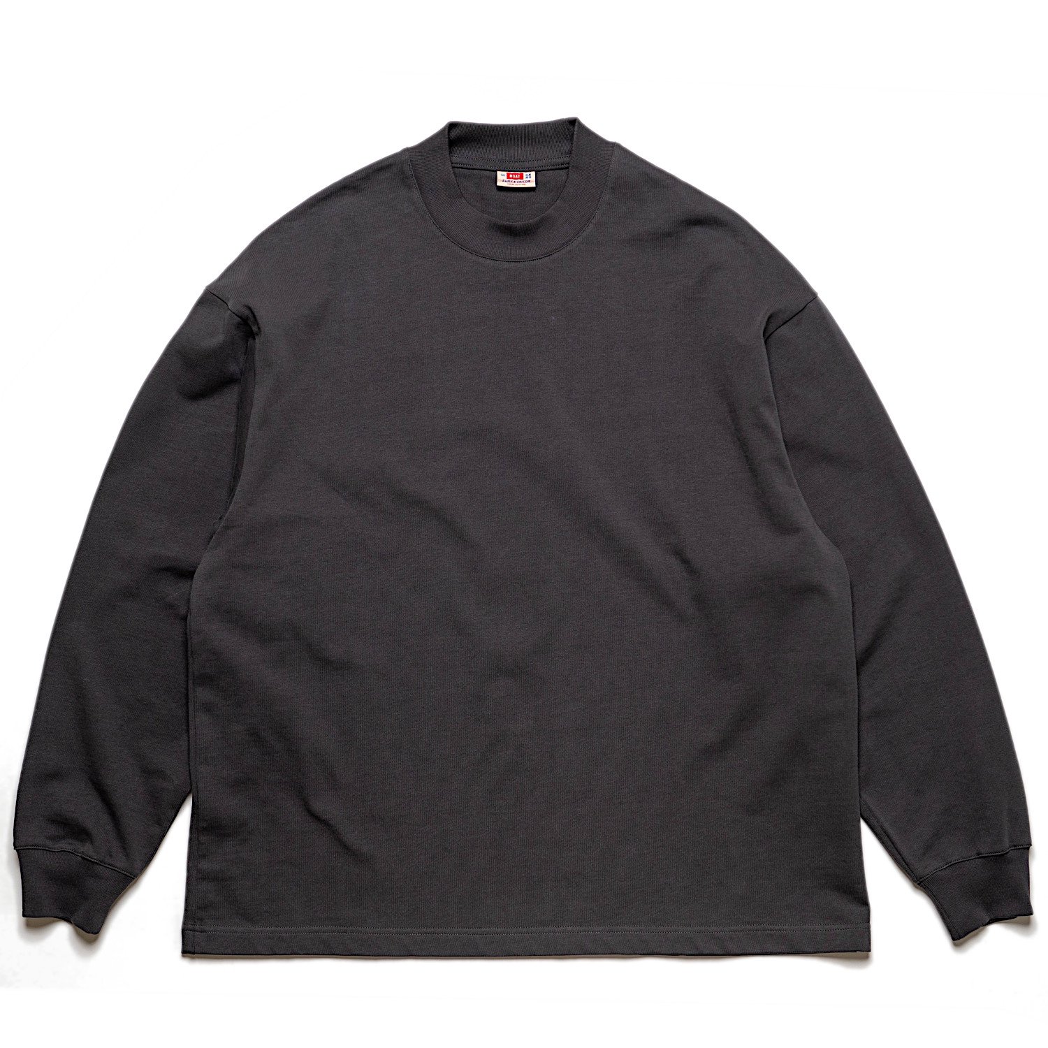 MOAT Heavy Weight LS Tee Charcoal
