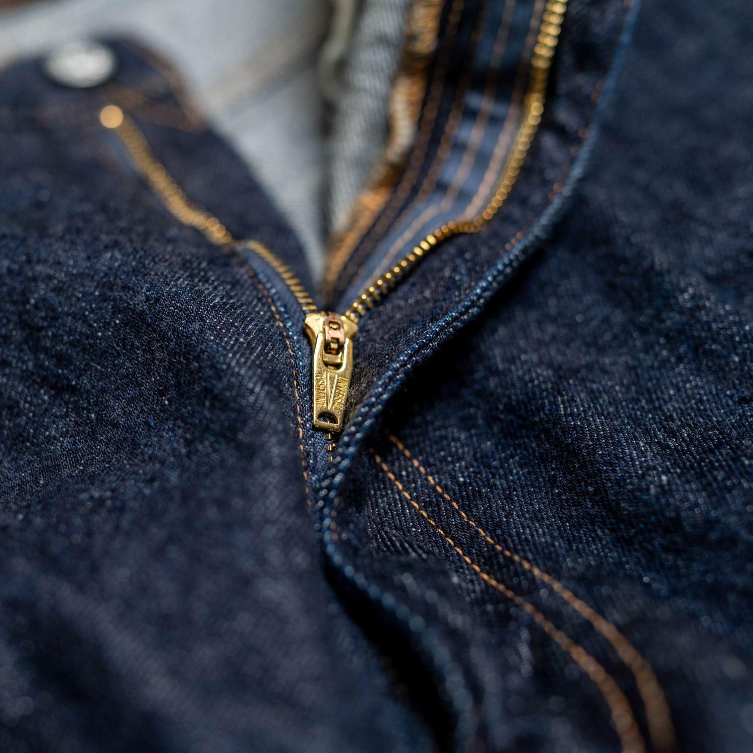 KAPTAIN SUNSHINE 5P Zipper Front Denim Pants
