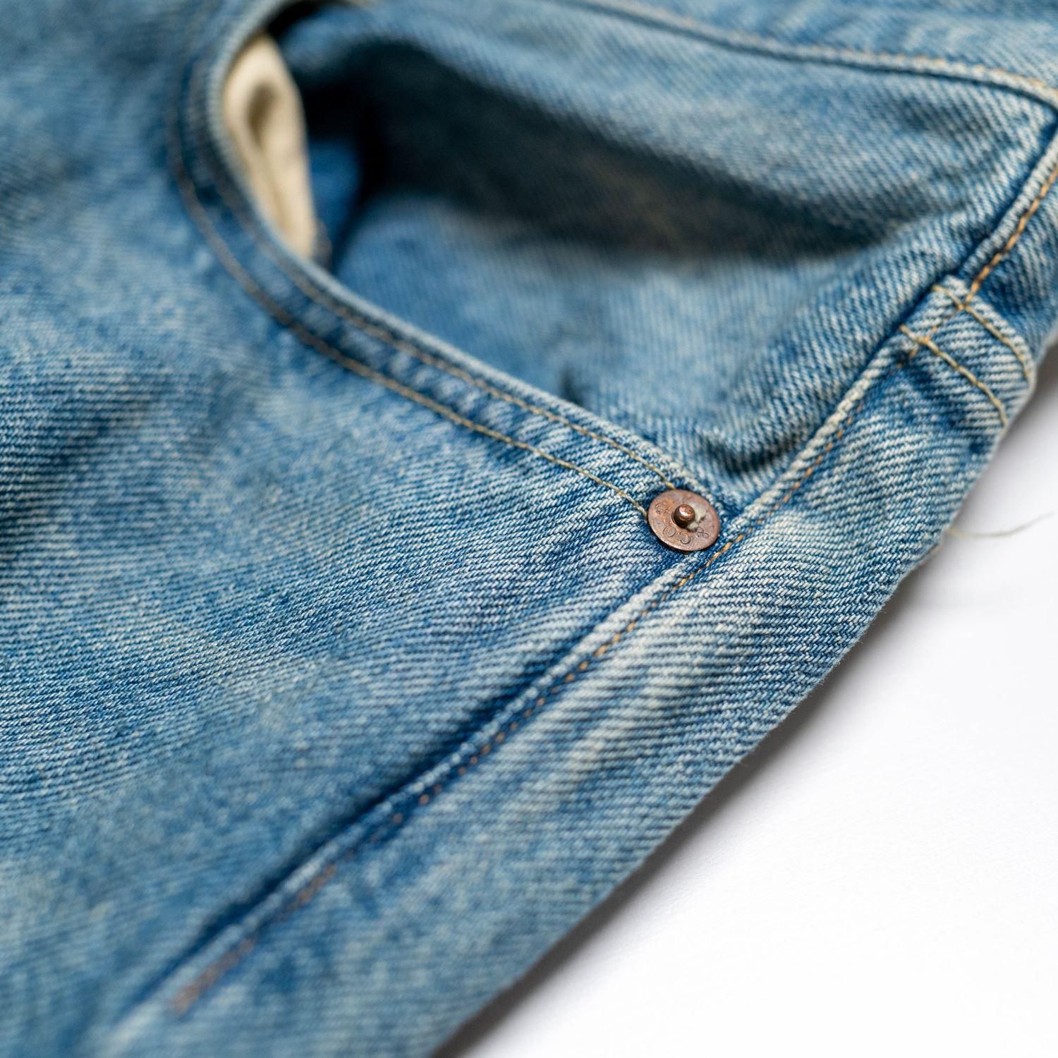 KAPTAIN SUNSHINE Skateshoe Cut Denim Pants