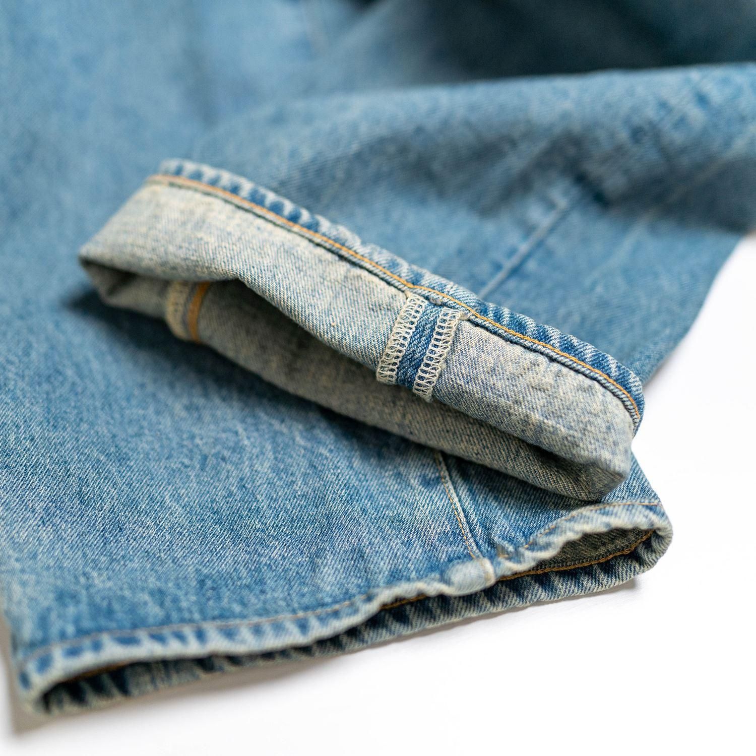 KAPTAIN SUNSHINE Skateshoe Cut Denim Pants