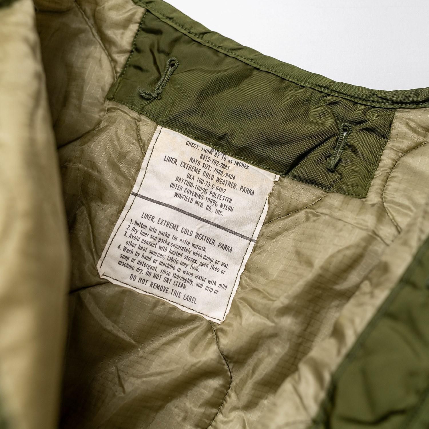 U.S.ARMY M-65 FISHTAILO PARKA LINER