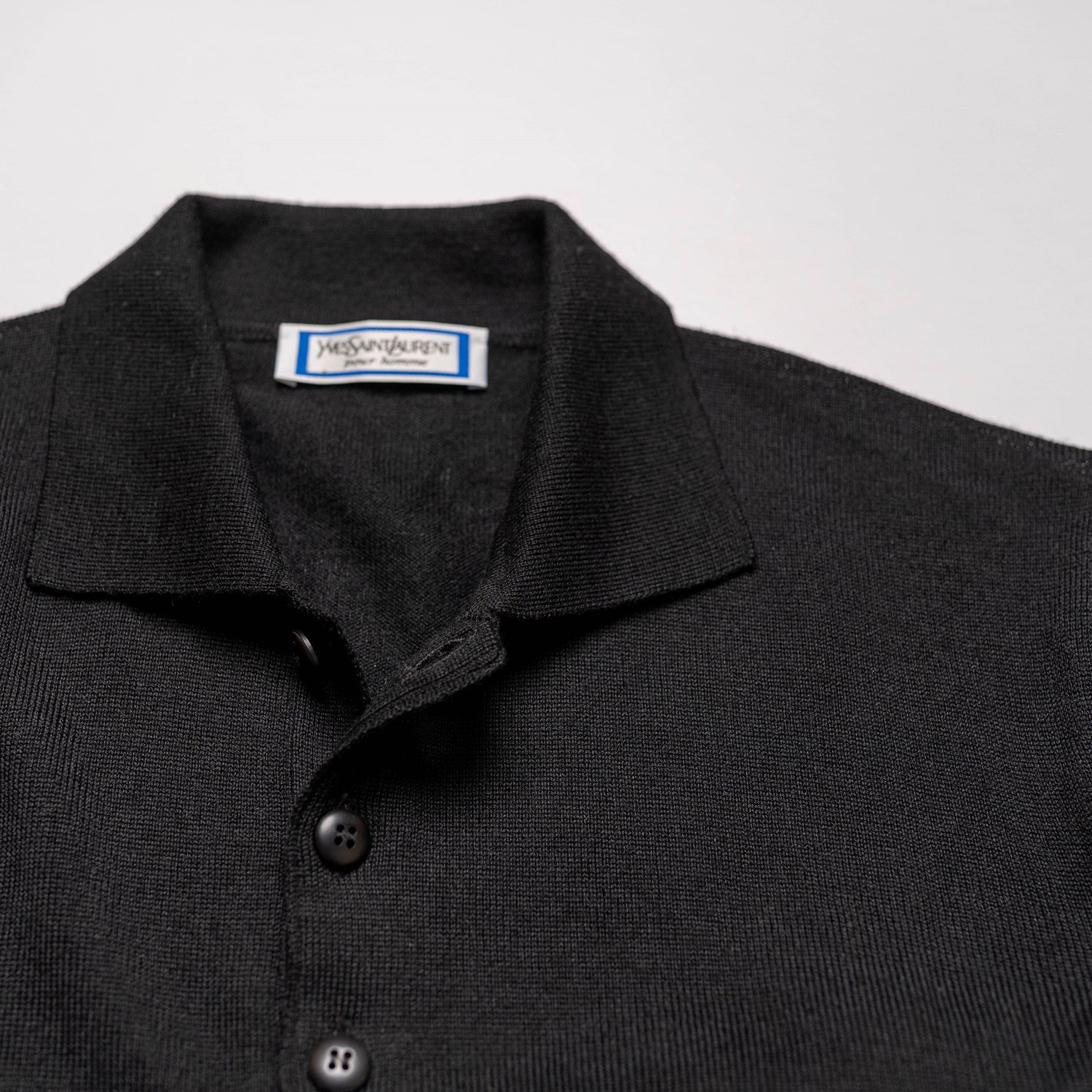 イヴサンローランdead stock YVES SAINT LAURENT polo shirt - ポロシャツ
