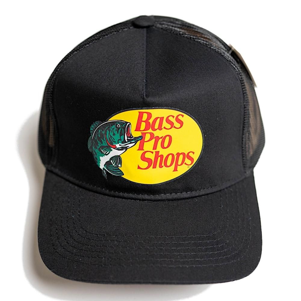 BASS PRO SHOPS MESH CAP Black