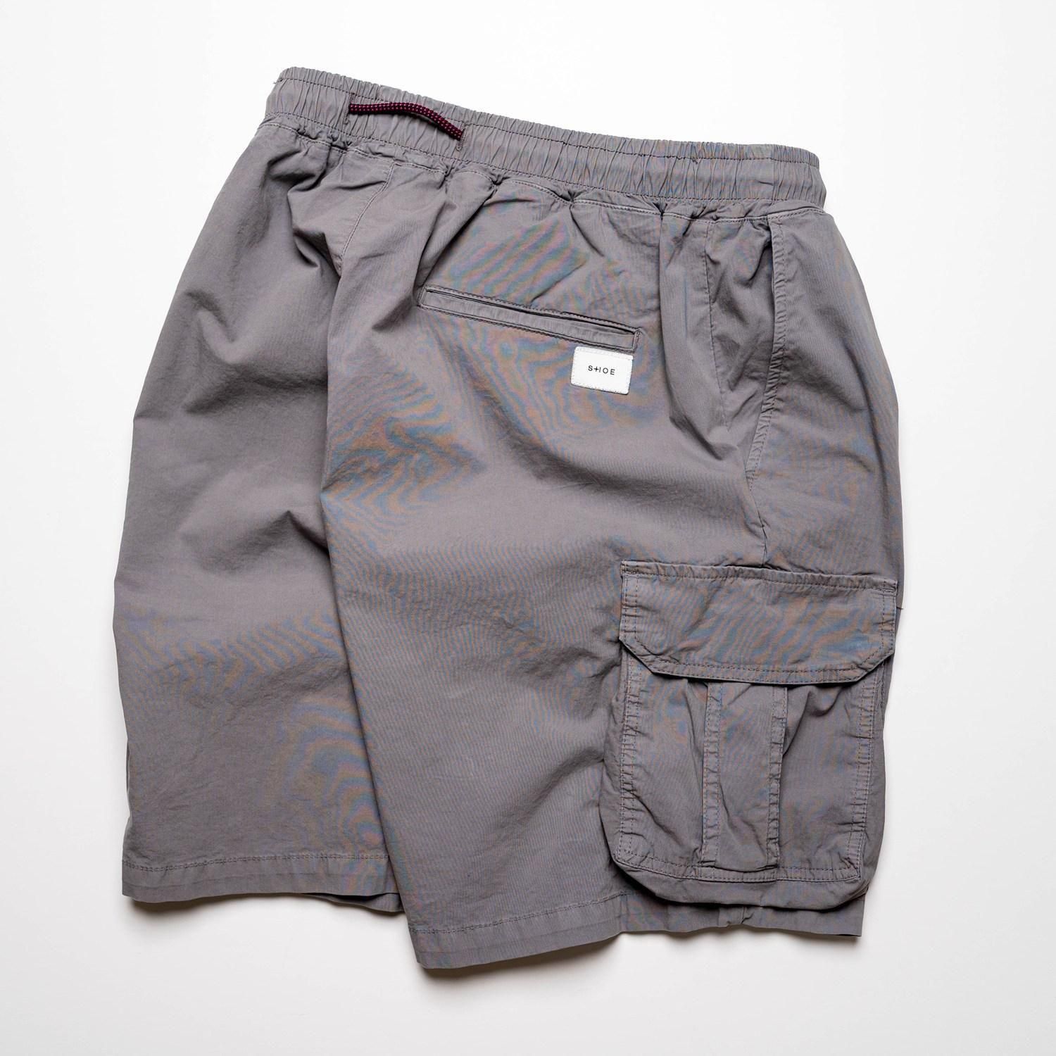完売 SHOE Cargo Shorts Gray Mサイズ MOAT SHOE Cargo Shorts Made in ITALY