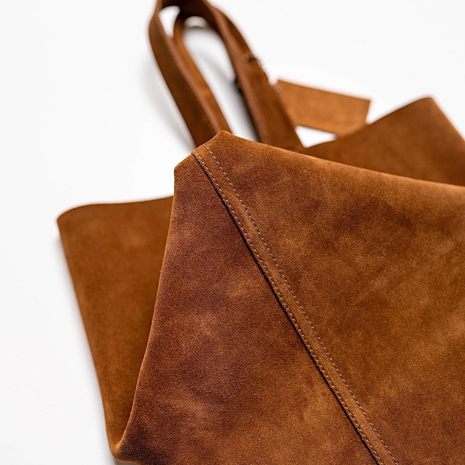 VAR TRIANGLE TOTE BAG Brown