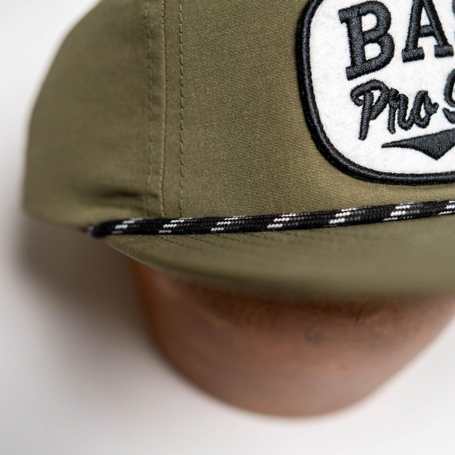 BASS PRO SHOPS Patch Snapback Cap Olive