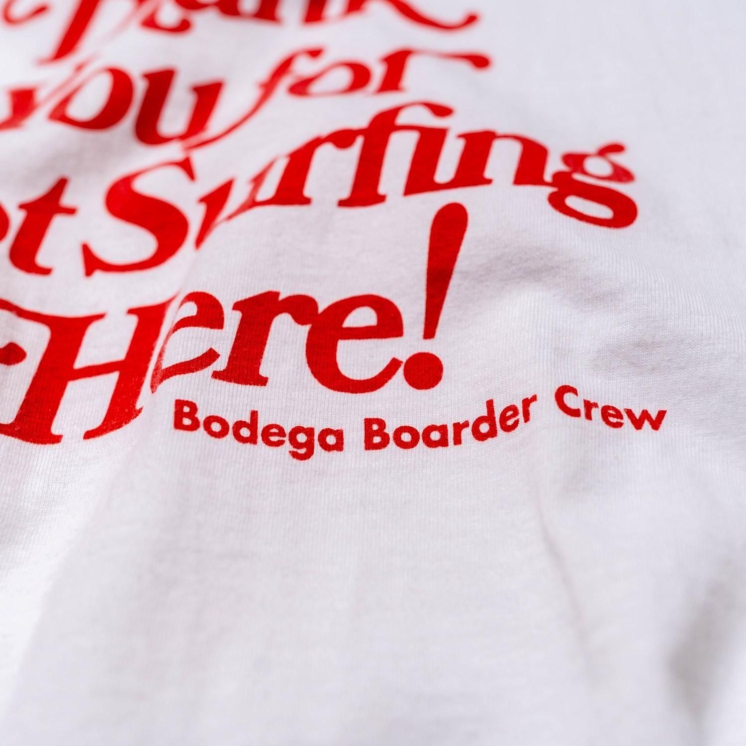 BODEGA BOARDER CREW トレーナー BODEGA BOARDER CREW トレーナー メンズ
