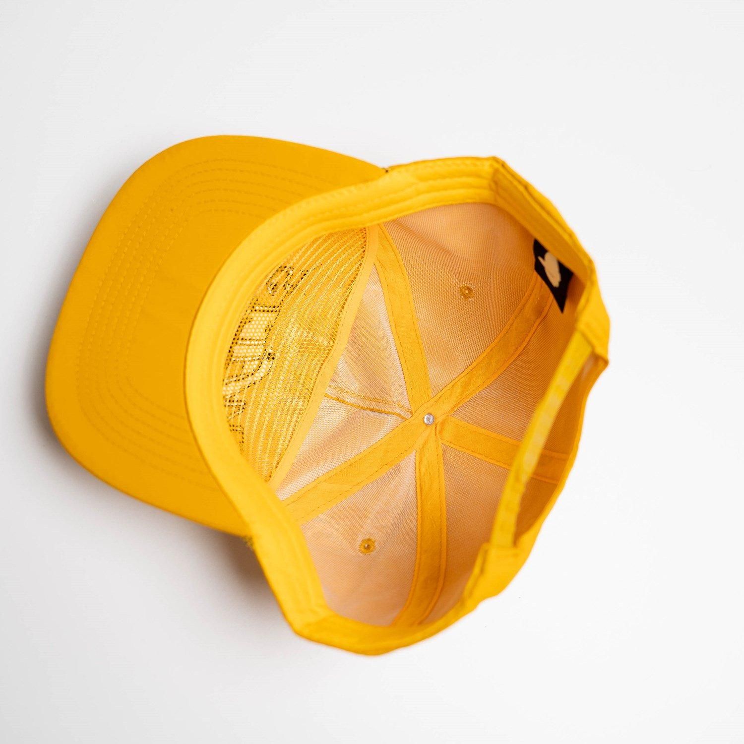 WALT'S BAR NYLON CAP Yellow