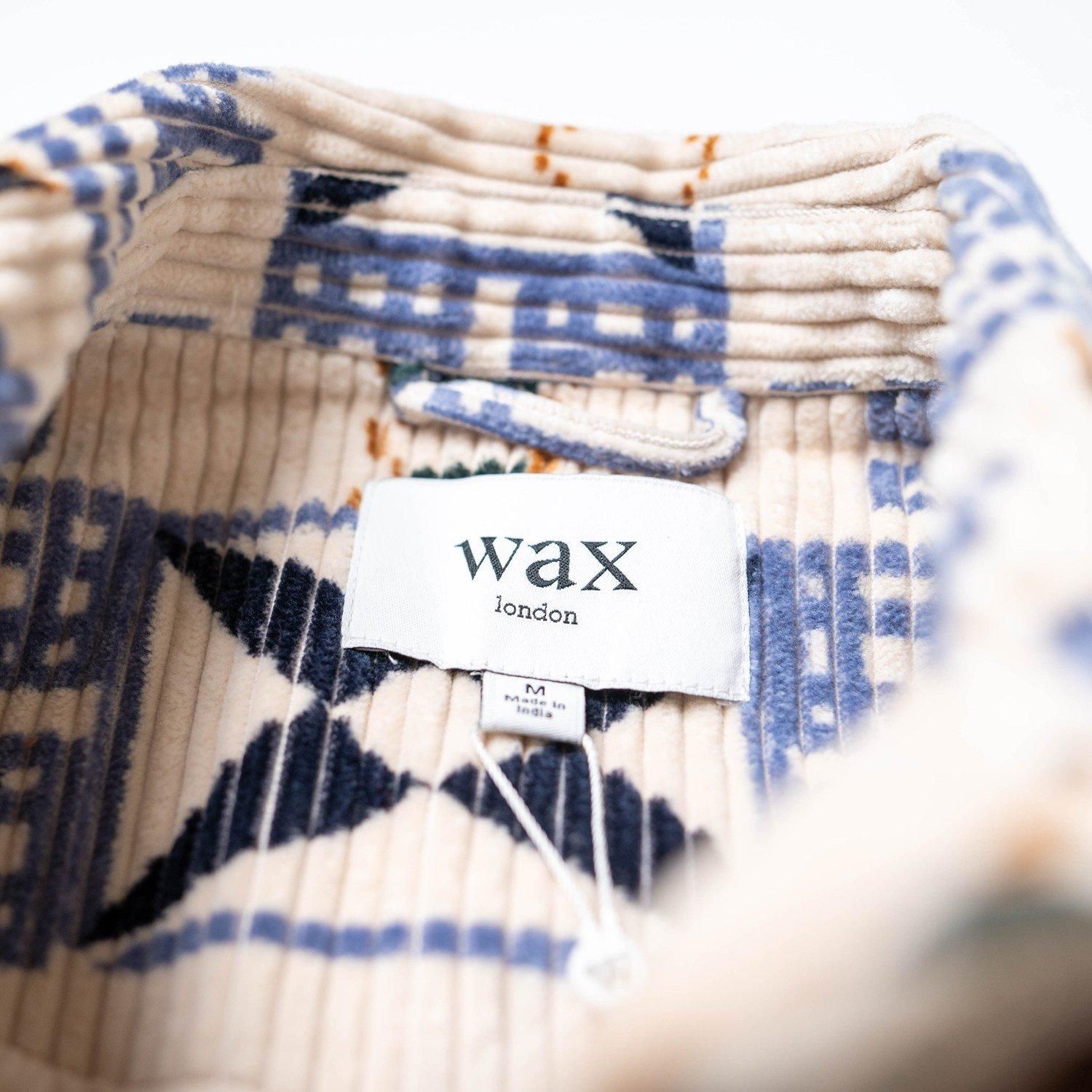 wax london Geometric Corduroy Jacket
