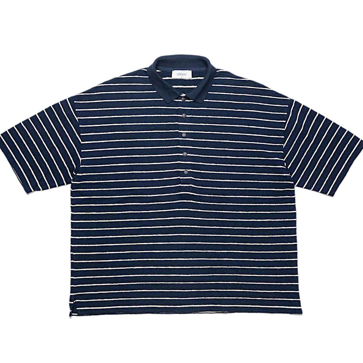 UNFEIGNED【アンフェインド】OVERSIZE POLO moat UNFEIGNED OVERSIZE POLO Off