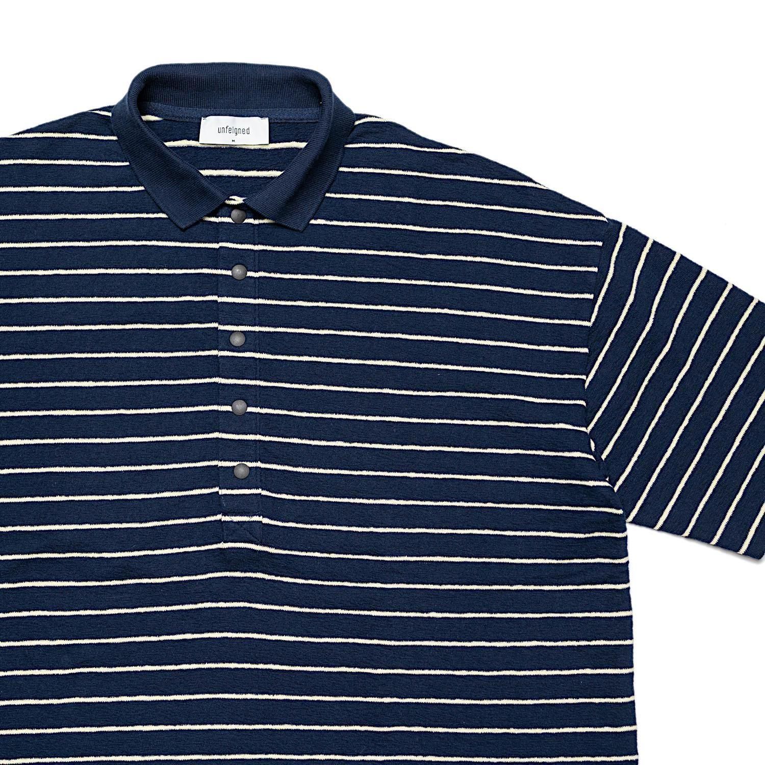 UNFEIGNED【アンフェインド】OVERSIZE POLO SWEAT long sleeve oversized polo sweat – unfeigned