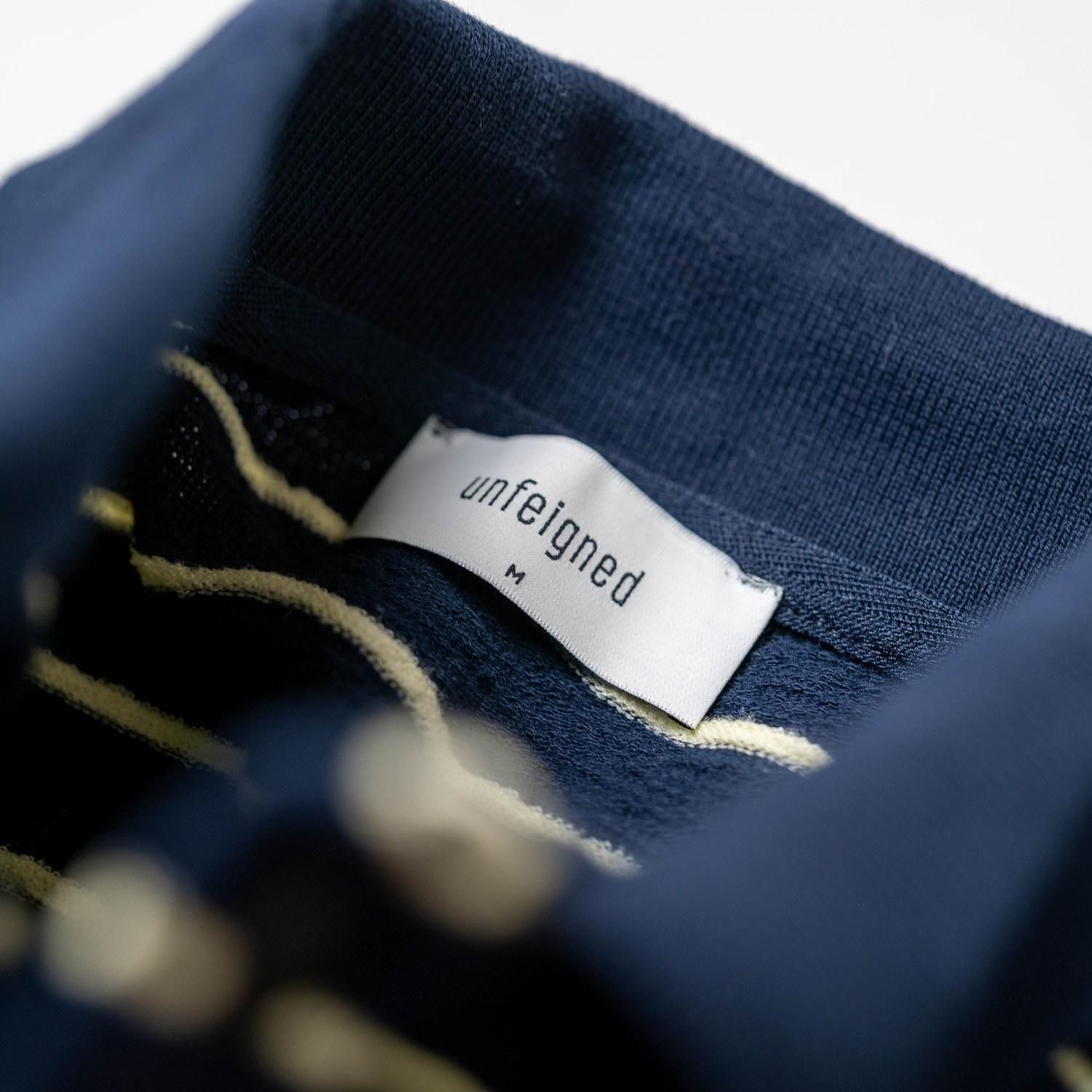 UNFEIGNED OVERSIZE POLO Navy