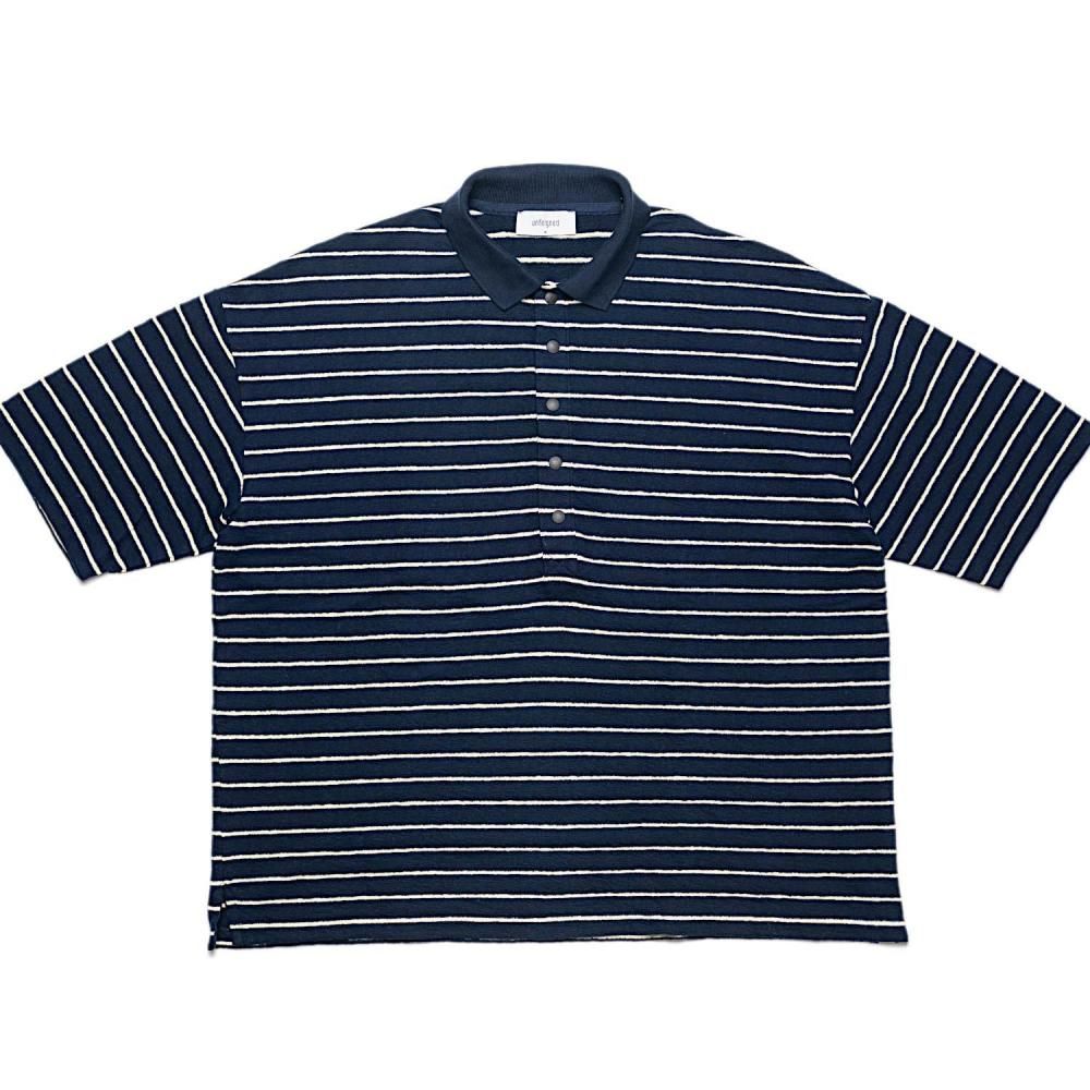 UNFEIGNED OVERSIZE POLO Navy
