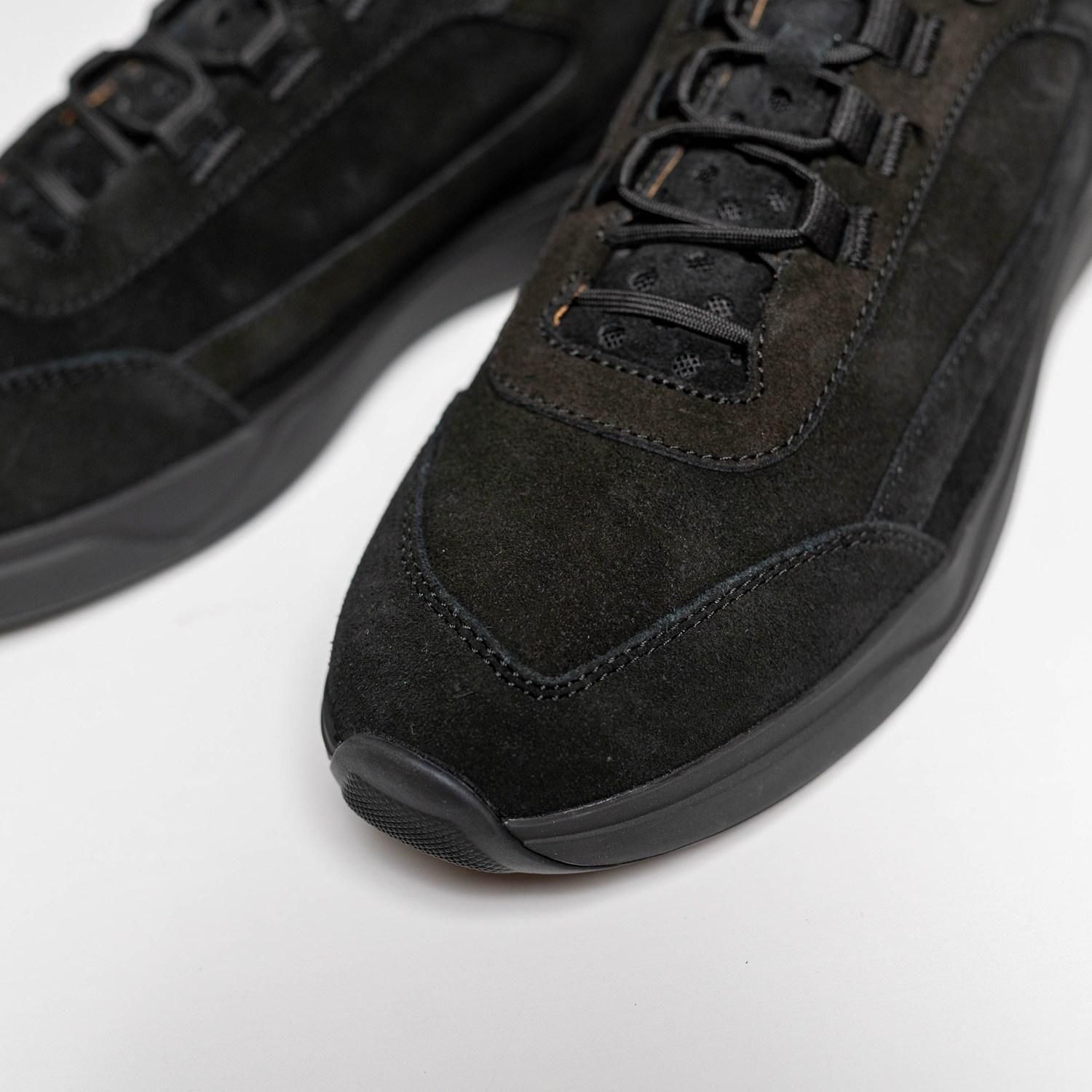 完売 EQUIPEMENT DE VIE エキプモンドゥヴィー US8 25.5 EQUIPEMENT DE VIE Lemieux Suede Black