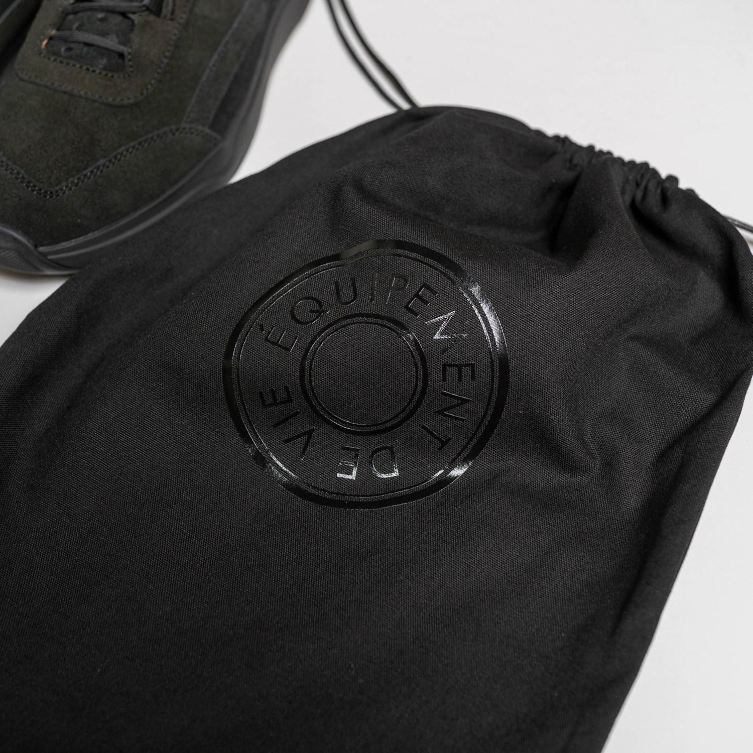 完売 EQUIPEMENT DE VIE エキプモンドゥヴィー US8 25.5 EQUIPEMENT DE VIE Lemieux Suede Black