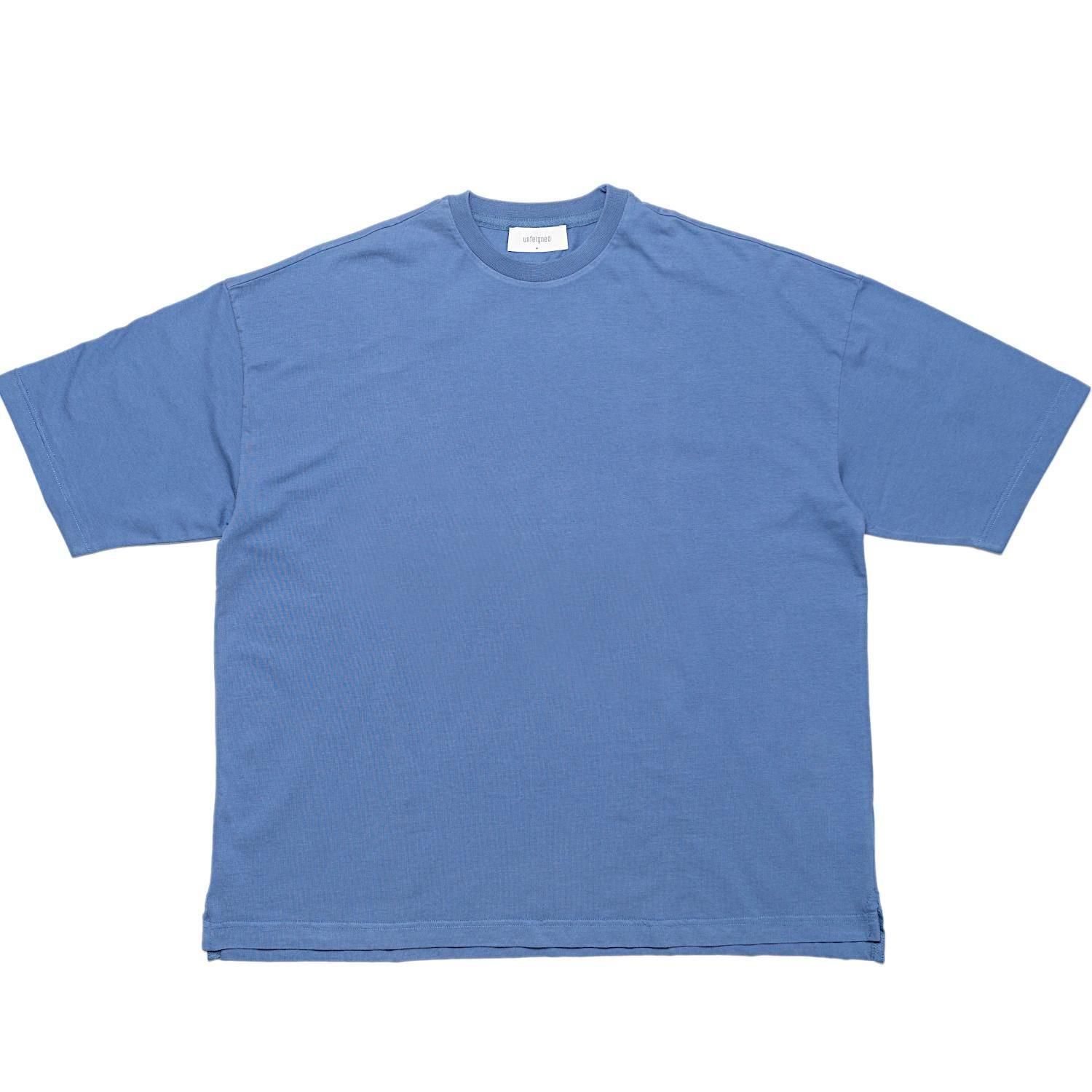 UNFEIGNED【アンフェインド】OVERSIZE POLO moat UNFEIGNED OVERSIZE POLO Navy