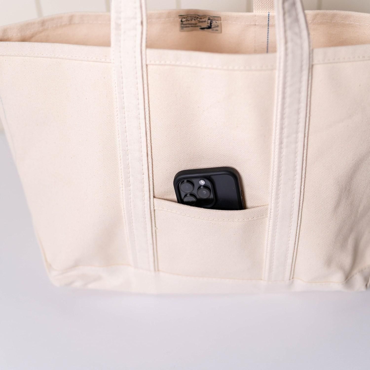 Cloveru ®︎ BASIC TOTE 白 CLOVERU Basic Tote White