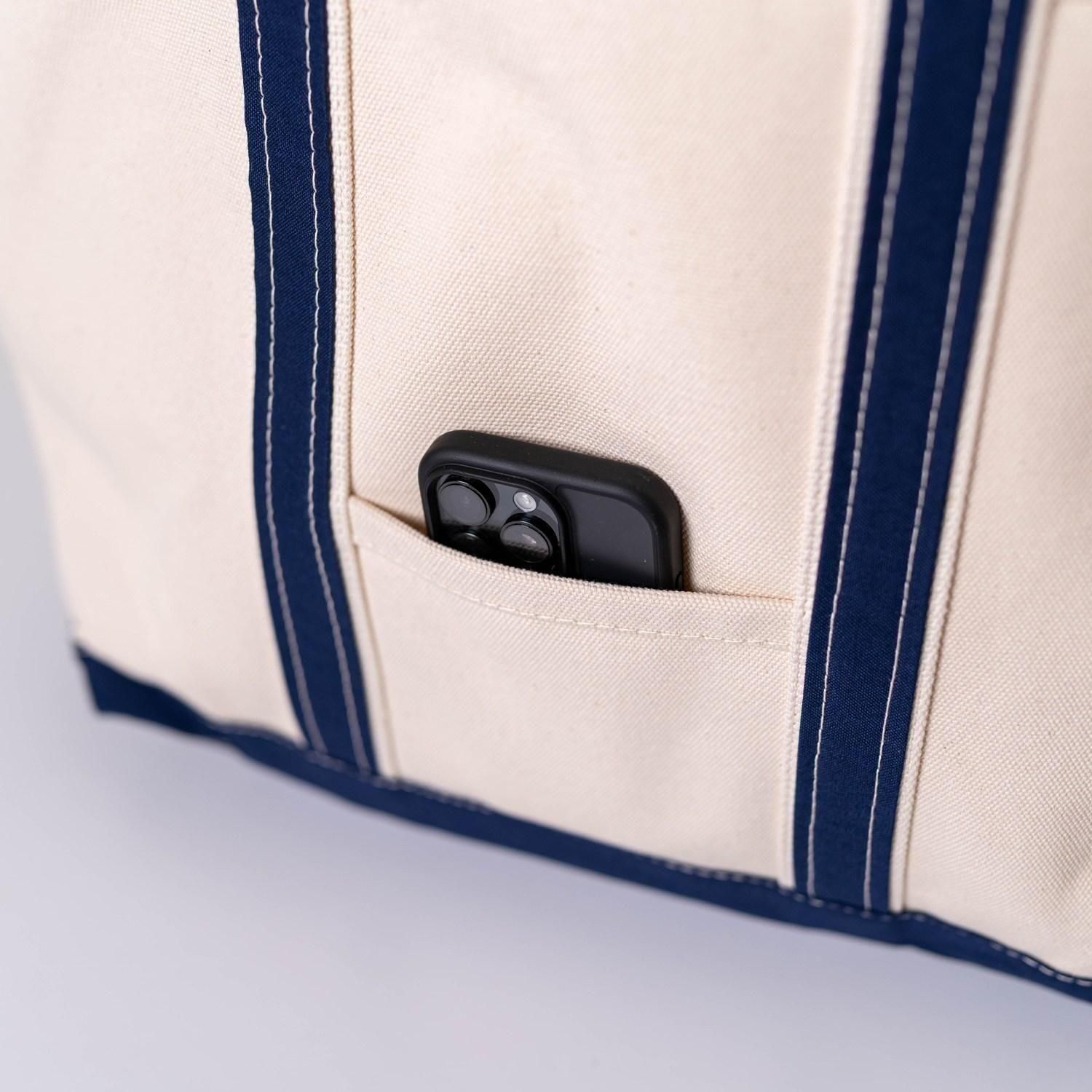 CLOVERU Basic Tote White