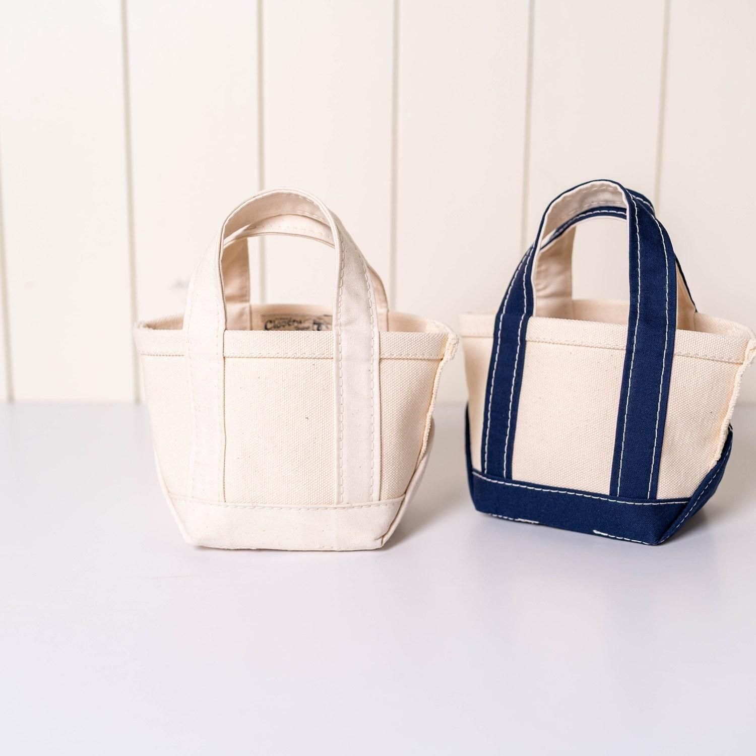 CLOVERU Basic Mini Tote White