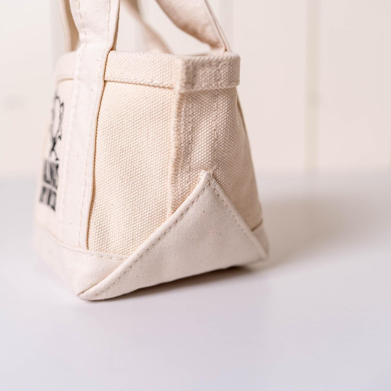Cloveru BASIC TOTE ホワイト CLOVERU Basic Mini Tote White