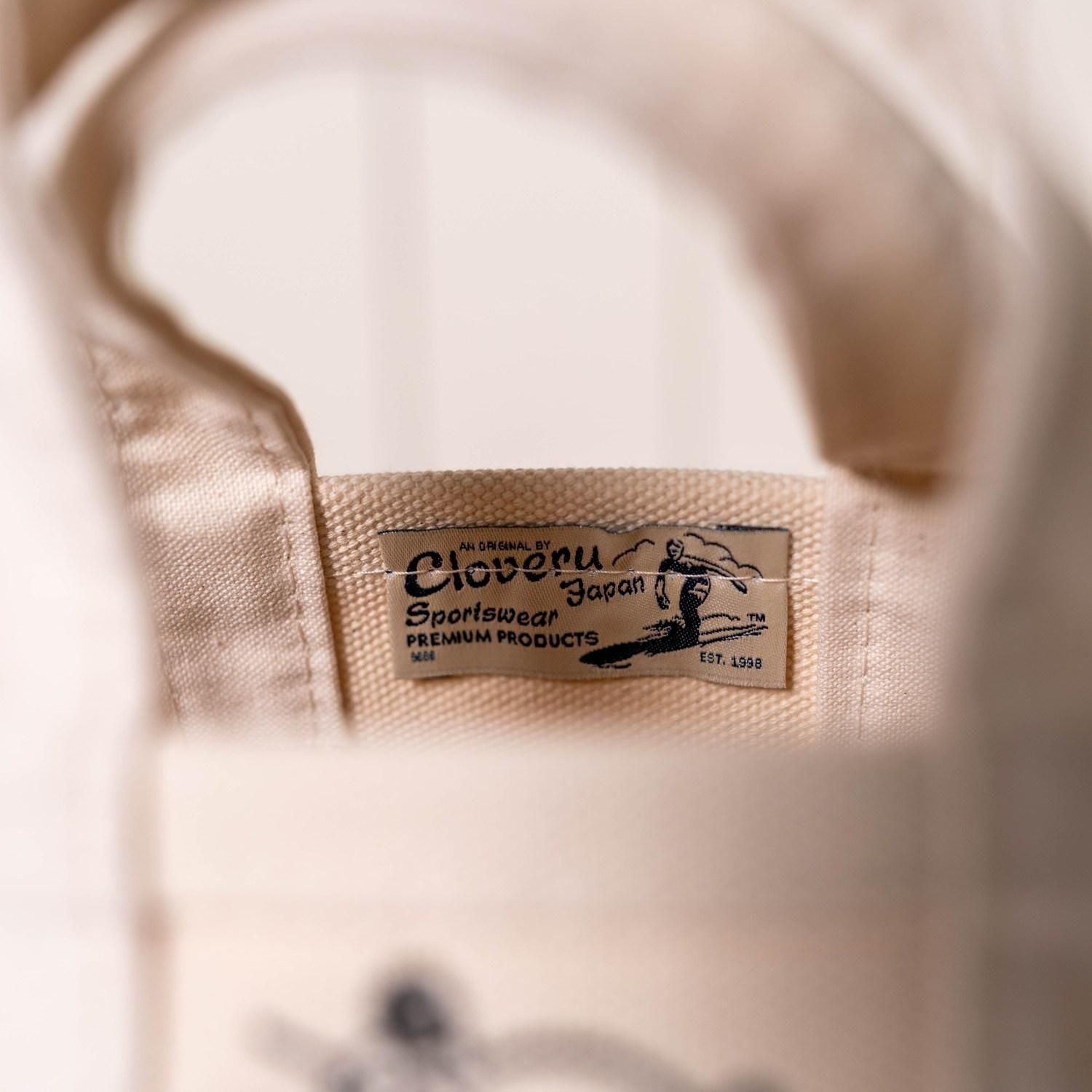 CLOVERU Basic Mini Tote White