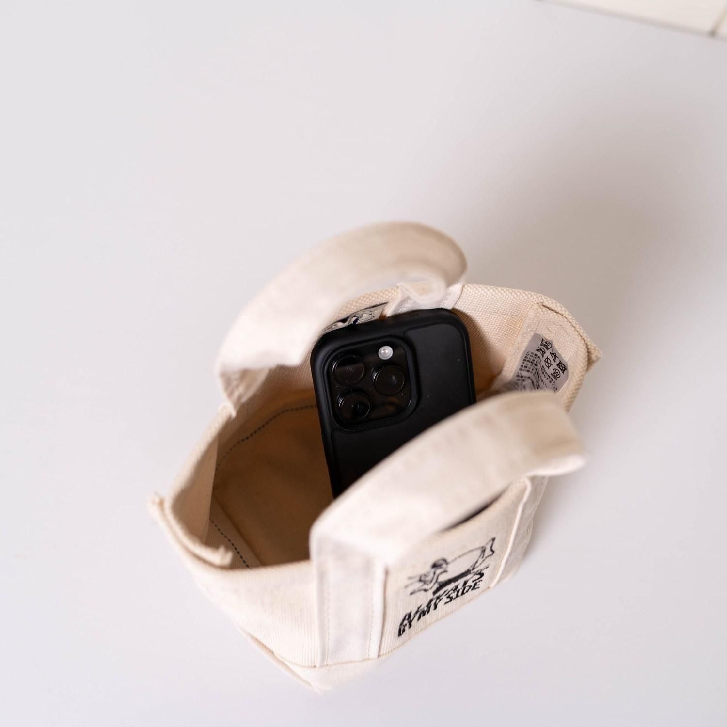 CLOVERU Basic Mini Tote White