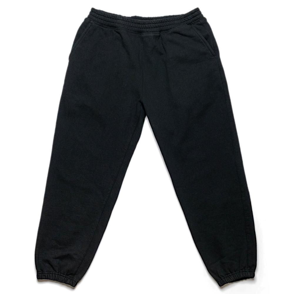 Cloveru Standard Relax Simple Sweat Pants Black