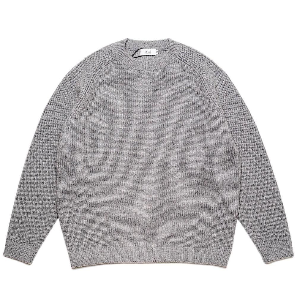 MOAT CASHMERE CREW 600 Gray
