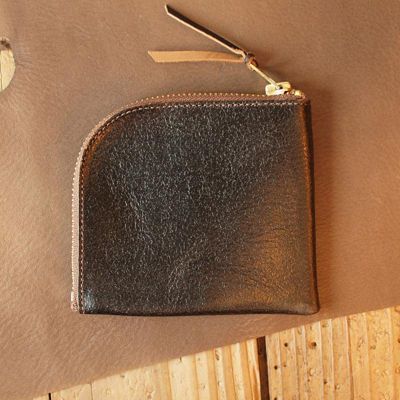 ANCHOR BRIDGE アンカーブリッジ ホースレザー ZIP-WALLET チョコ