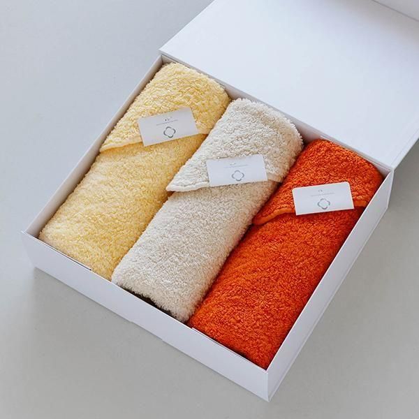 【新品】Abyss Habidecor タオルセット SUPER PILE フェイスタオル ギフトボックスセット - ABYSS