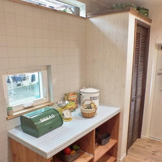 カフェ風カウンターが楽しいキッチンのある家 - かわいい家photo