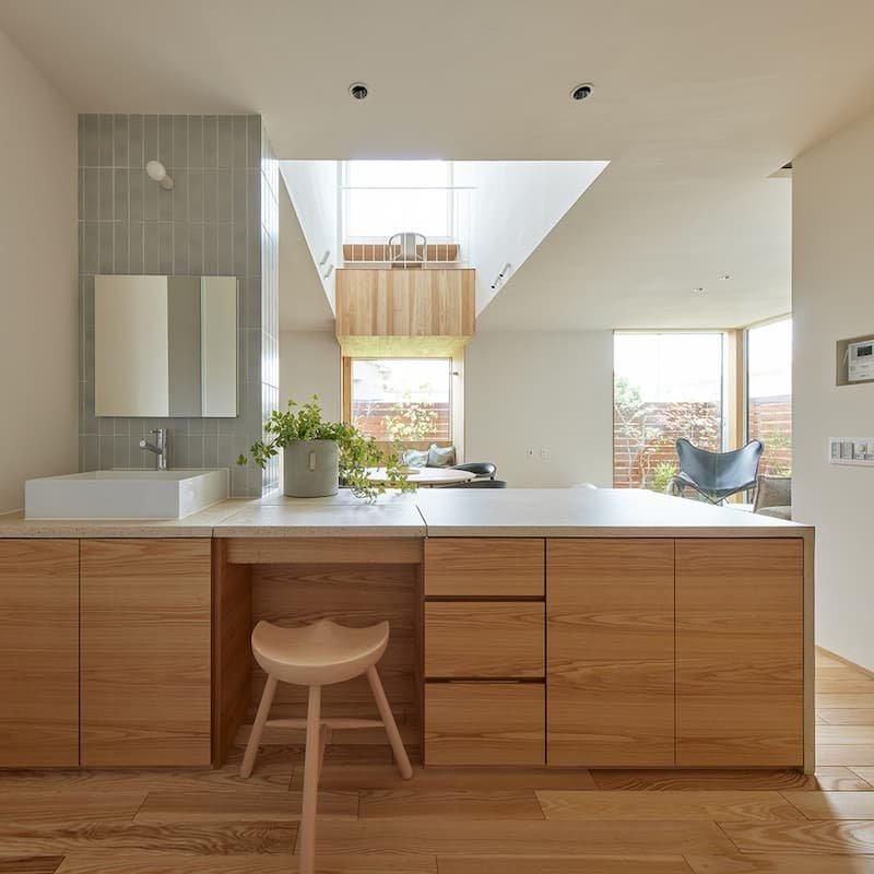 吹抜けとヌックのある暮らし ~ナチュラルハウス モデルハウス