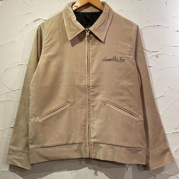 <img class='new_mark_img1' src='https://img.shop-pro.jp/img/new/icons1.gif' style='border:none;display:inline;margin:0px;padding:0px;width:auto;' />オリジナル別珍刺繍ジャケット (フロントにdoodle50刺繍入り)
