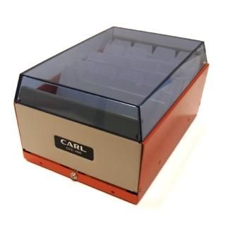 カール カードファイルケース オレンジ