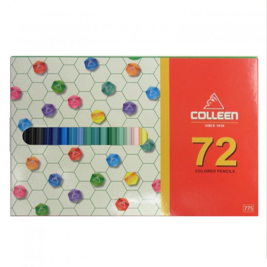 コーリン鉛筆 775六角色鉛筆 72色 - デザイン文具 STYLE DEE.