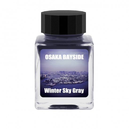 デルタオリジナルインク OSAKA BAYSIDE Winter Sky Gray