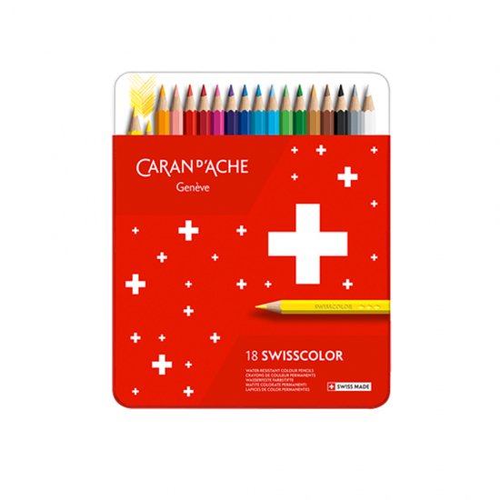 色鉛筆 CARANdCARAND'ACHE(カランダッシュ) スイスカラー 油性色鉛筆 - デザイン文具 STYLE DEE.