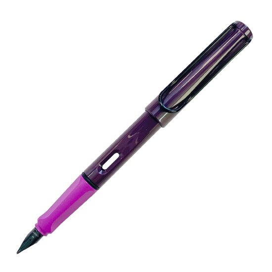 LAMY(ラミー) Safari 2024年限定色 ピンククリフ / ヴァイオレットブラックベリー 万年筆 - デザイン文具 STYLE DEE.