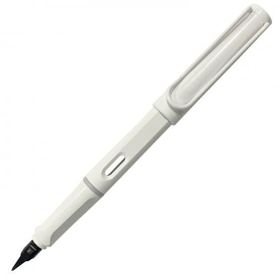 LAMY(ラミー) Safari white white clip 万年筆 漢字ニブ