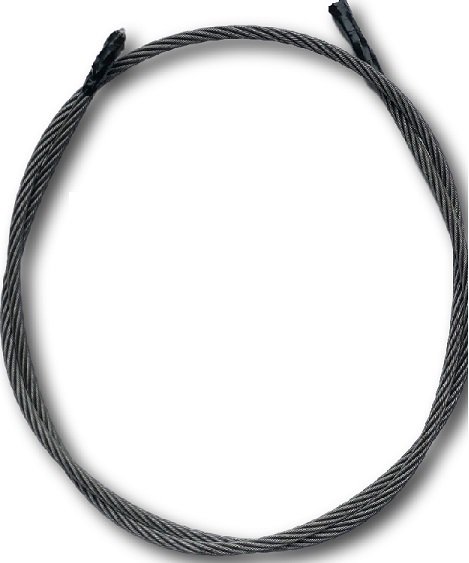 日本JIS規格ワイヤロープ6×37O/O 裸 A種 径6mm 長さ50m【道具屋.com