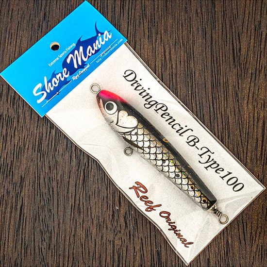 Diving Pencil B-Type100 ブラックピンクヘッド - Shore Mania Net Shop