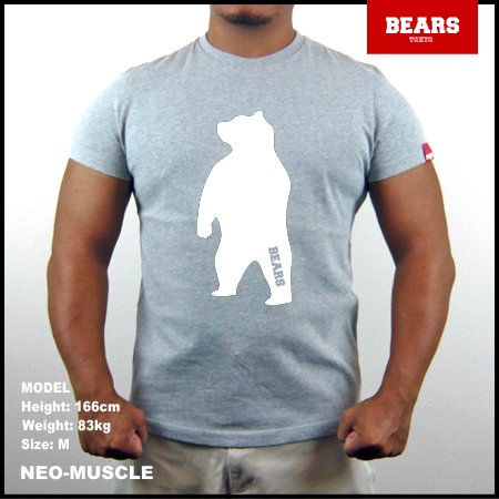  BEARS TOKYO T ANIMAL BIG BEAR TEE (ӥå ٥T) 졼ߥۥ磻