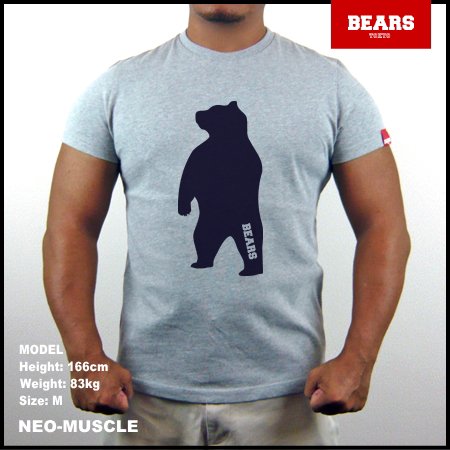  BEARS TOKYO T ANIMAL BIG BEAR TEE (ӥå ٥T) 졼ߥͥӡ