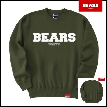  BEARS TOKYO åȥ BEARS LOGO SWEAT SHIRTS (٥åȥ) 