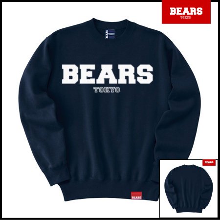  BEARS TOKYO åȥ BEARS LOGO SWEAT SHIRTS (٥åȥ) ͥӡ